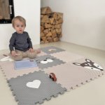 Minideckfloor podlaha 9 dílů jednorožec, duha, tuleň, koloušek a srdíčko 24-9-12 – Zbozi.Blesk.cz