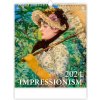 Kalendář Nástěnný Impressionism 2024