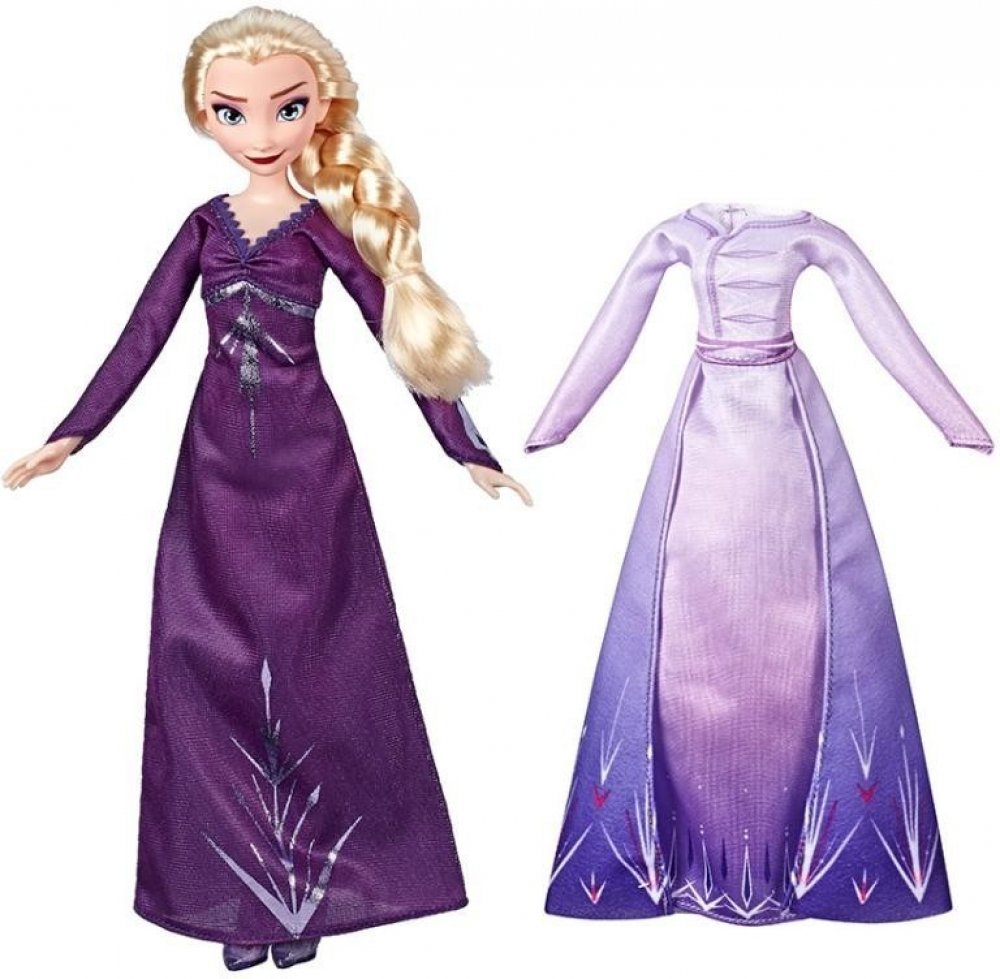 Disney Frozen 2 stylová Elsa se dvěma šaty | Srovnanicen.cz
