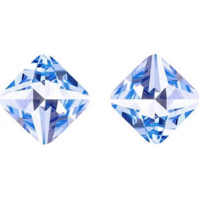 Preciosa s modrým krystalem Optica 6142 58