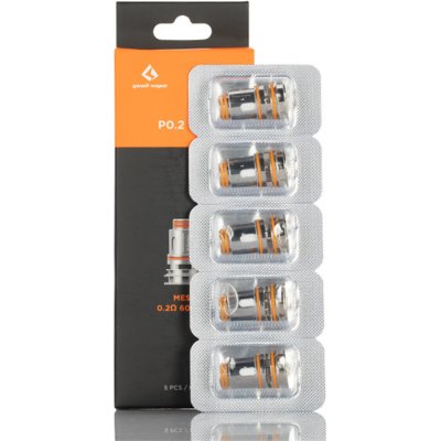 GeekVape P Serie Aegis Boost PRO Žhavící hlava 0,2ohm 5 ks – Hledejceny.cz