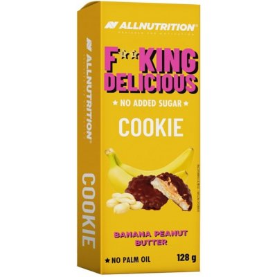 AllNutrition Fitking Cookie Banana Peanut Butter 128 g – Zboží Dáma
