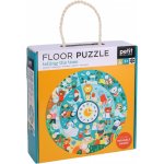 Telling the Time Floor Puzzle určování času denní režim anglicky – Hledejceny.cz