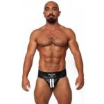 Mister B Leather Premium Jockstrap Black - kožené joscky MEDIUM – Zboží Dáma