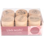 Albi Dřevěná razítka - 6 ks – Sleviste.cz