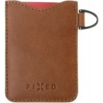 FIXED Cards Kožené pouzdro na karty černé – Zboží Živě