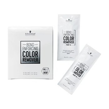 Schwarzkopf Bond Enforcing Color Remover odstraňovač barvy pro zesvětlení vlasů 10 x 30 g