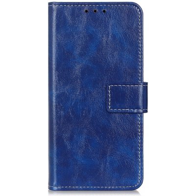PROTEMIO 26823 RETRO Peňaženkový obal LG K52 / LG K62 modrý