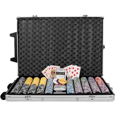 shumee Poker set 1000 ks žetonů OCEAN Trolley – Zboží Dáma