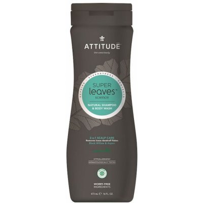 Attitude Super leaves proti lupům pánský Shampoo & tělové mýdlo 473 ml