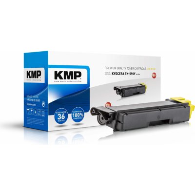 KMP Kyocera TK-590Y XL - kompatibilní