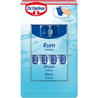 Dr.Oetker Aroma Rum 4 ks 4 x 2 ml – Zboží Mobilmania