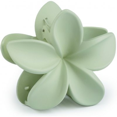 Skřipec do vlasů květ Varianta: 5 zelená past.sv., Balení: 1 ks – Zboží Mobilmania