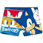 Eplusm Chlapecké plavky Sonic 3 postavy boxerky modré – Zboží Dáma