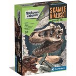 Clementoni Vědecká zábava. Fosilie. T Rex lebka – Hledejceny.cz
