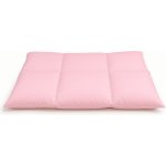 Lina Peřina duchna kazetová růžová 80% prachového peří zbytek obsahuje kvalitní husí drané peří 140x200 – Zboží Mobilmania