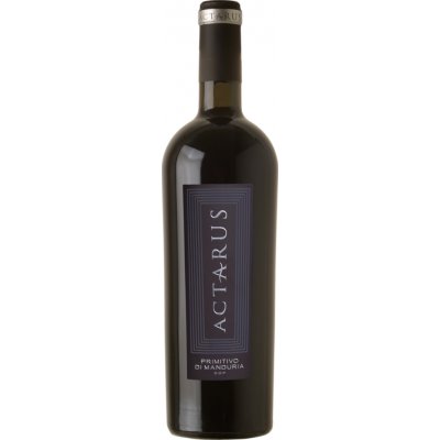 La Bollina Actarus Primitivo di Manduria 2023 Červené 14,5% 0,75 l (holá láhev) – Hledejceny.cz