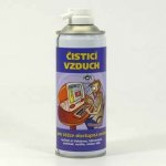 Čistík Čisticí hořlavý stlačený vzduch na těžce přístupná místa 400 ml – Sleviste.cz