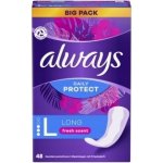 Always Daily Protect Long Fresh Scent slipové vložky s parfemací 48 ks – Zboží Mobilmania