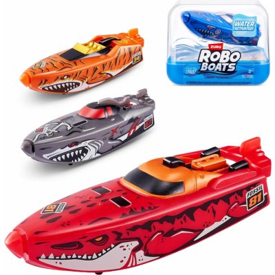 ZURU Robo Alive loď motorový člun do vody na baterie 4 druhy 71117 – Zboží Dáma