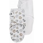 Meyco Zavinovačka 2 balení Animal Uni white – Sleviste.cz