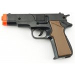 Teddies Pistole na kapsle plast 13 cm 8 ran na kartě – Zboží Mobilmania