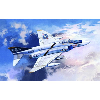 Academy McDonnell F 4J Phantom II VF 84 JOLLY ROGERS Model Kit 12305 1:48 – Zboží Dáma