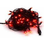 DecoLED LED světelný řetěz 5 m červená 50 diod IP67 – Hledejceny.cz