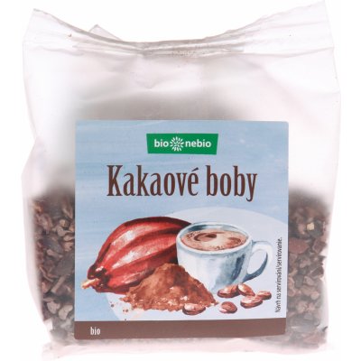 BioNebio Bio kakaové boby drcené 100 g