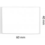 Niimbot štítky R 40x60mm 125ks White pro B21, B21S, B1, B3S – Zboží Živě