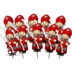 BD-TOVA Mikuláš vajíčko - zápich 10 ks – Zboží Mobilmania