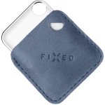 FIXED Case for Tag z pravé hovězí kůže s Tagem podpora Find My modré FIXTAG-C2-BL – Zboží Živě