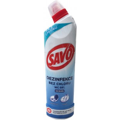 Savo WC čistič Oceán 750 ml bez chloru – Zbozi.Blesk.cz