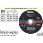 Magg Kotouč brusný 125 x 6 x 22,2 mm BK125 – Zboží Dáma