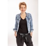 Re-dress jeans MiniI (A2090-4) modrá – Zboží Dáma