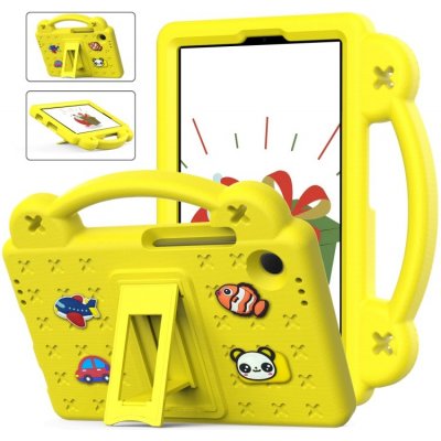 Protemio Fany Dětský kryt na tablet pro Samsung Galaxy Tab A9 66378 žlutý – Zboží Mobilmania