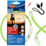 Trixie obojek Svítící kroužek USB – Zbozi.Blesk.cz