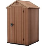 Keter Darwin 4 x 4 hnědý s podlahou 259006 – Zbozi.Blesk.cz
