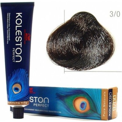 Wella Koleston Perfect přírodní tmavě hnědá 3/0 60 ml