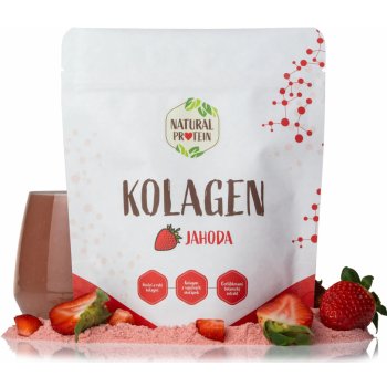 NaturalProtein Kolagen Jahoda 300 g