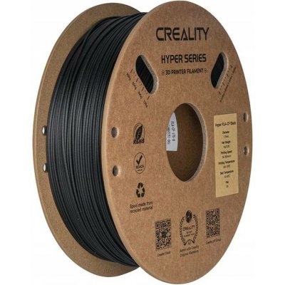 Creality Hyper PLA-CF Černá / Black 1,75 mm 1 kg – Zboží Živě