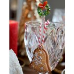 Chic Antique Vánoční ozdoba Christmas Cookies Zvonek hnědá barva pryskyřice – Zboží Dáma