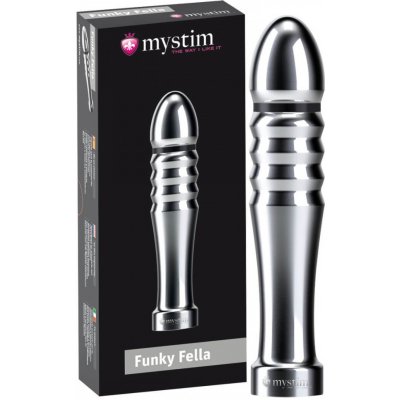 Mystim Funky Fella Grooved Dildo