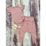 Lambio Rostoucí letní MERINO komplet KR Dusty Rose – Zboží Dáma