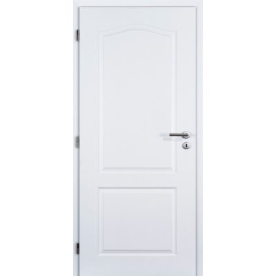 Doornite Claudius 80 L, 846 × 1983 mm, lakované, levé, bílé, plné C1M1WP.80L1 – Zboží Mobilmania