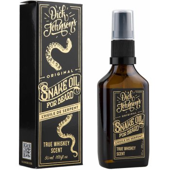 Dick Johnson Snake Oil Oak & Gin olej na vousy 50 ml