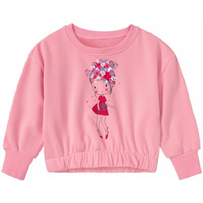 Lupilu dívčí mikina světle růžová – Zboží Mobilmania