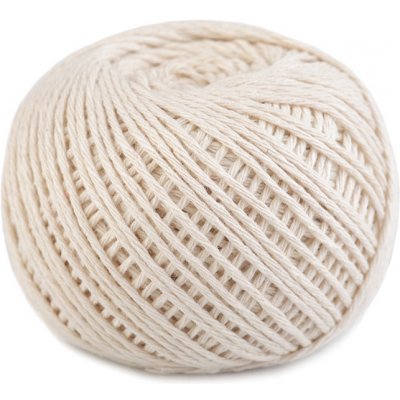 Bavlněný provázek / knot Ø1,5 mm Varianta: režná světlá, Balení: 1 ks – Zboží Dáma