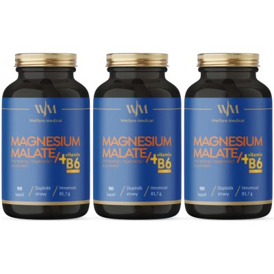 www.spinexa.cz 3x Magnesium Malat – Hořčík – Energie 3x 90 kapslí – Hledejceny.cz