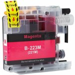 NáplněDoTiskáren Brother LC-223 LC223M - kompatibilní s čipem – Zboží Živě